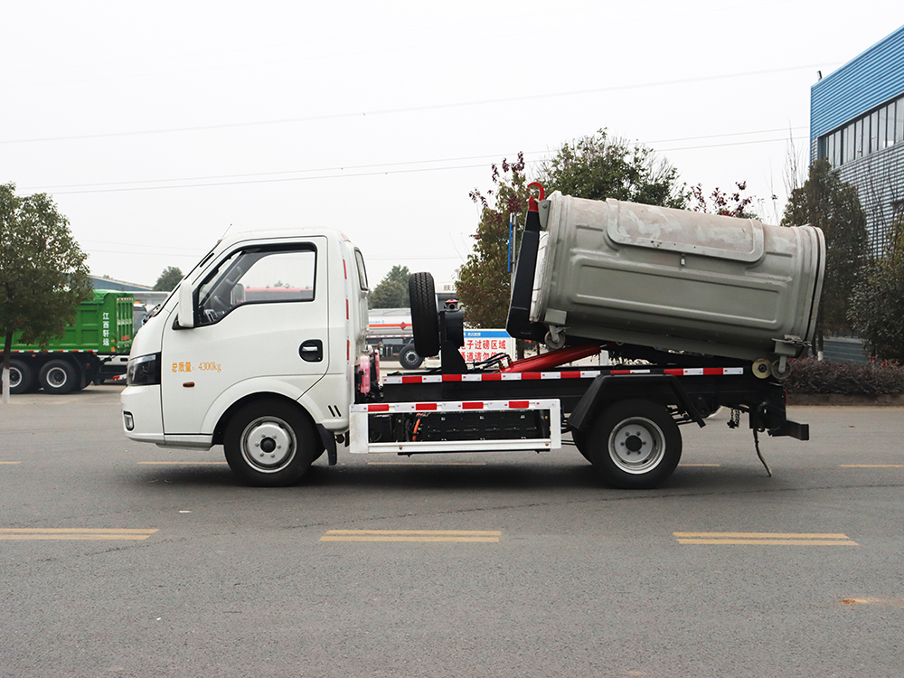 CL5042ZXXBEV比亞迪T4純電動勾臂垃圾車